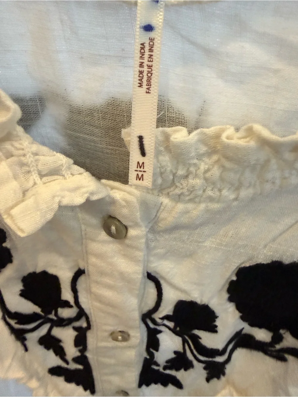 Free People lightweight white